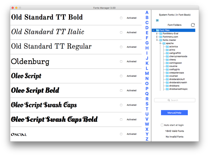 Font Manager Mac Free Download
